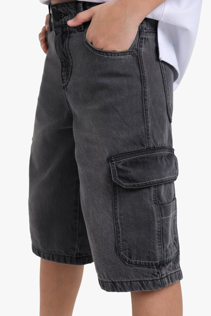 Cargo Denim Short