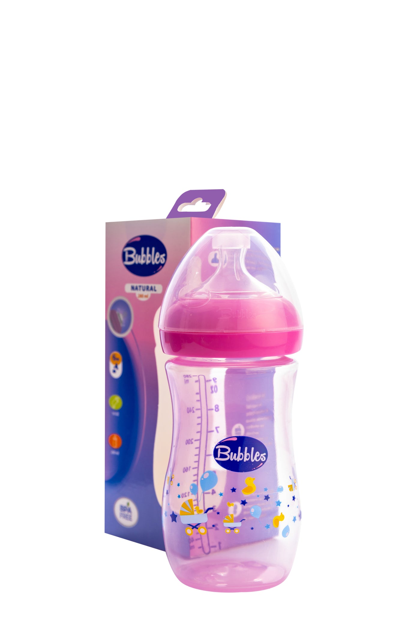 Natural feeding bottle 280ml