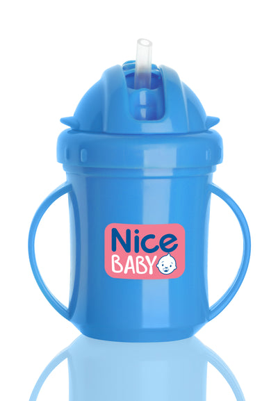 Nice baby cup with straw