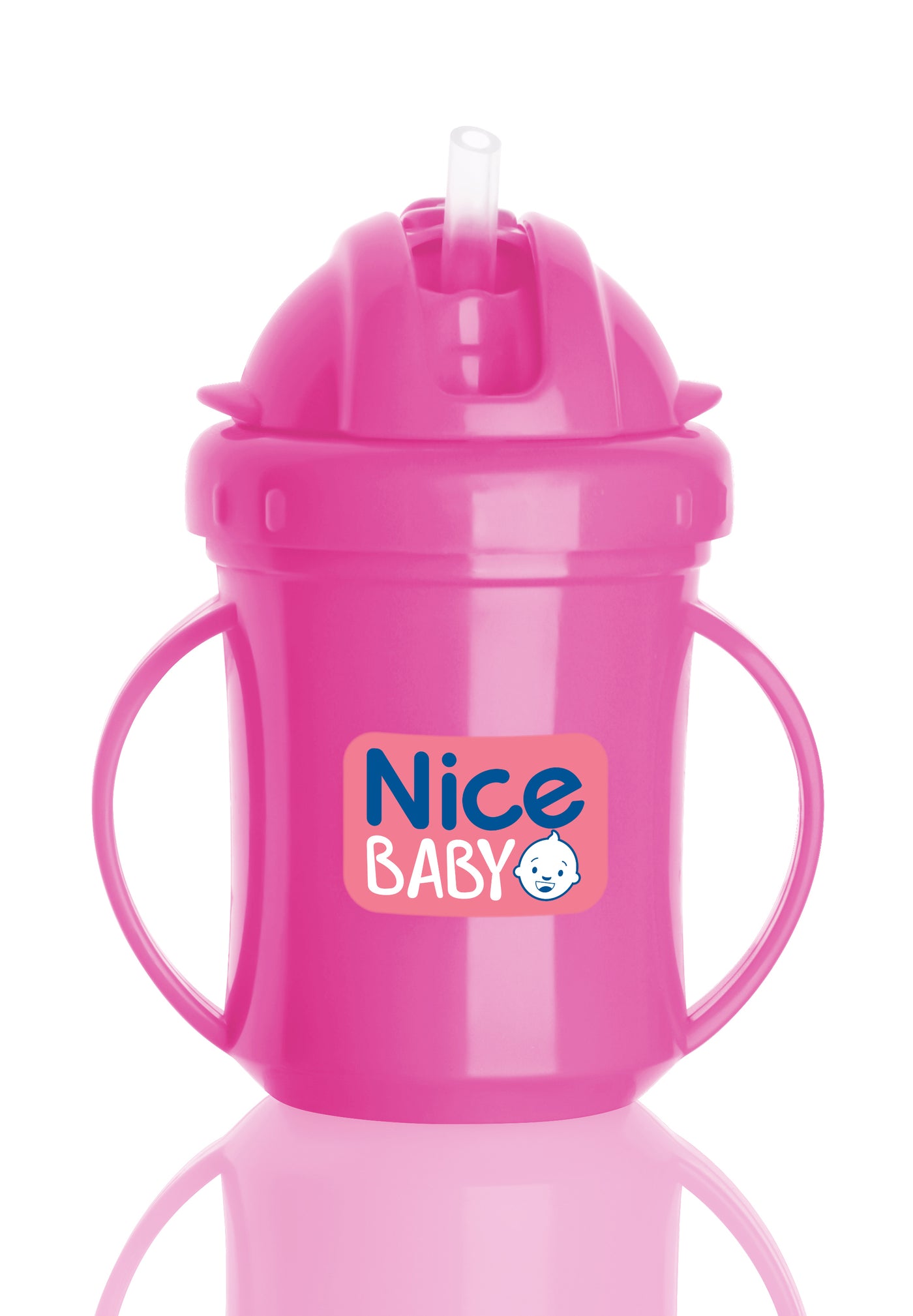 Nice baby cup with straw