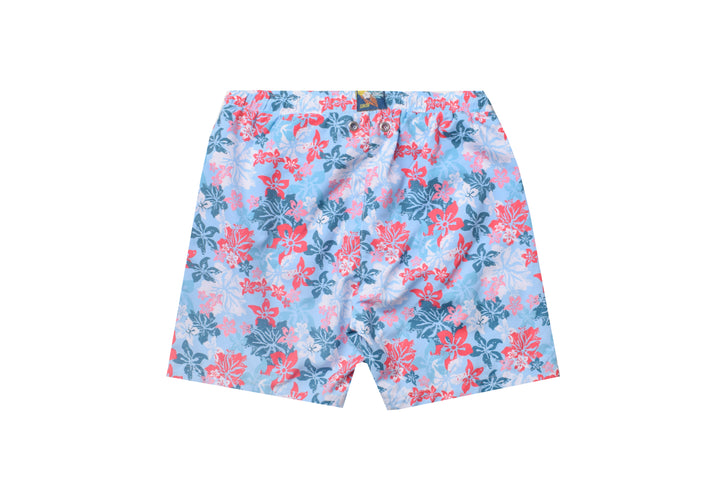 Printed Long Swim Short