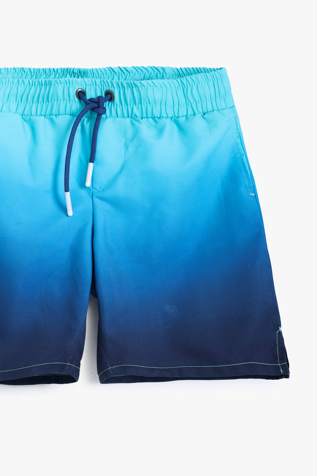 Boys Blue Gradient Shorts