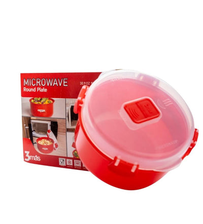 Bubbles plate Microwave