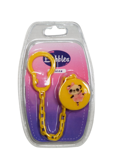 Bubbles pacifier chain