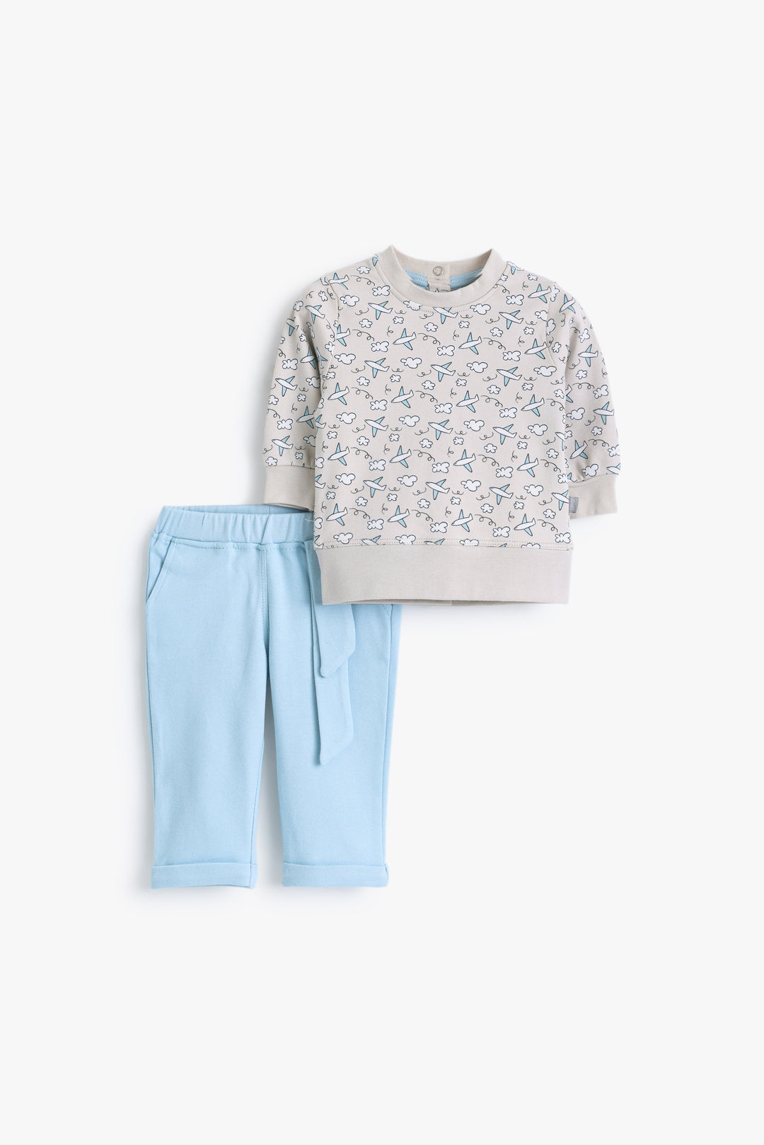 Baby Boys Airplane Pyjama Set