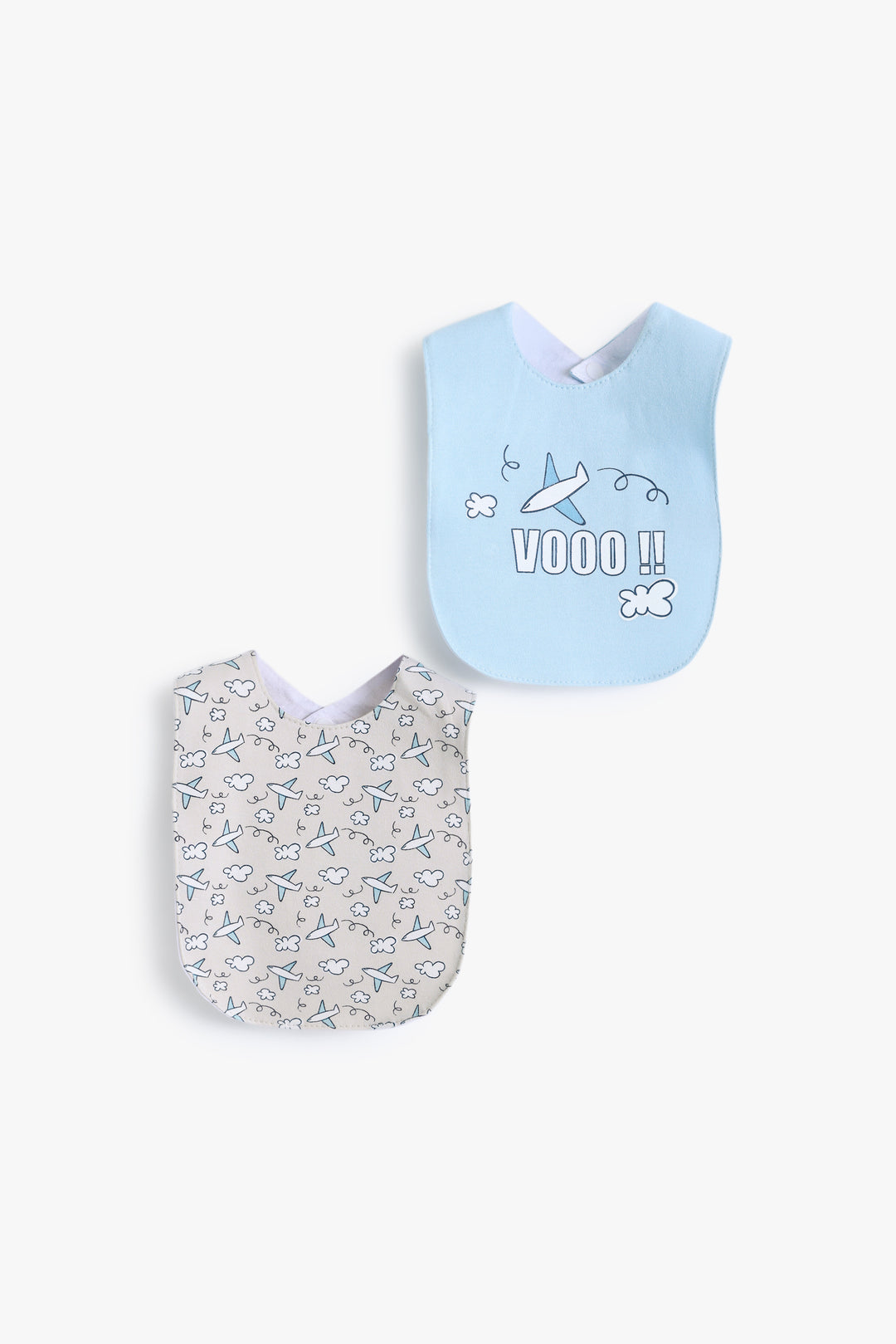 Baby Boys Airplane Bib
