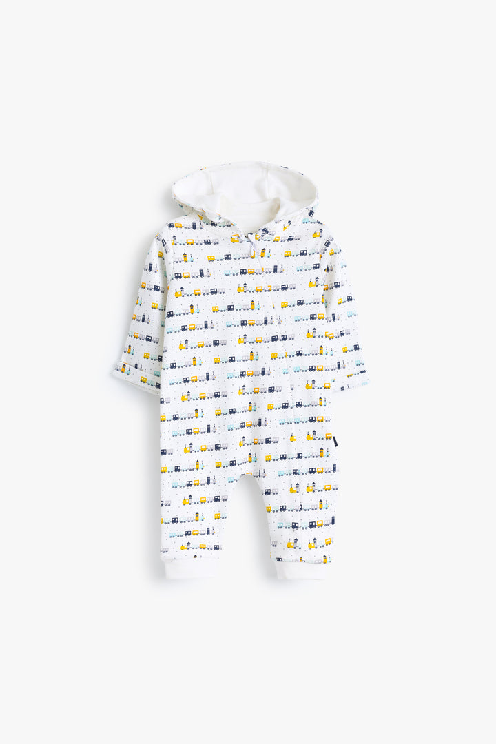 Baby Boys Train Romper