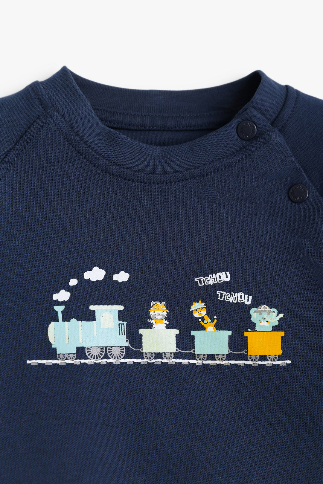 Baby Boys Train Pyjama Set