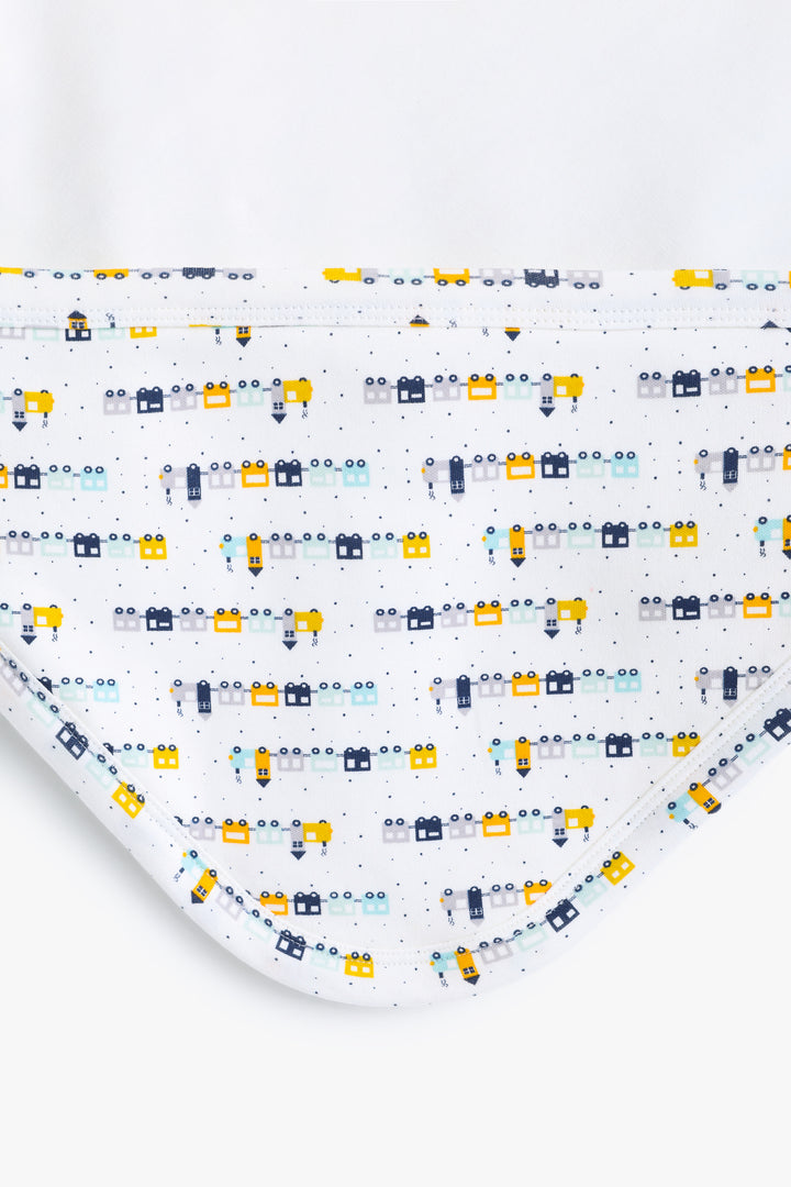 Baby Boys Train Wrapper