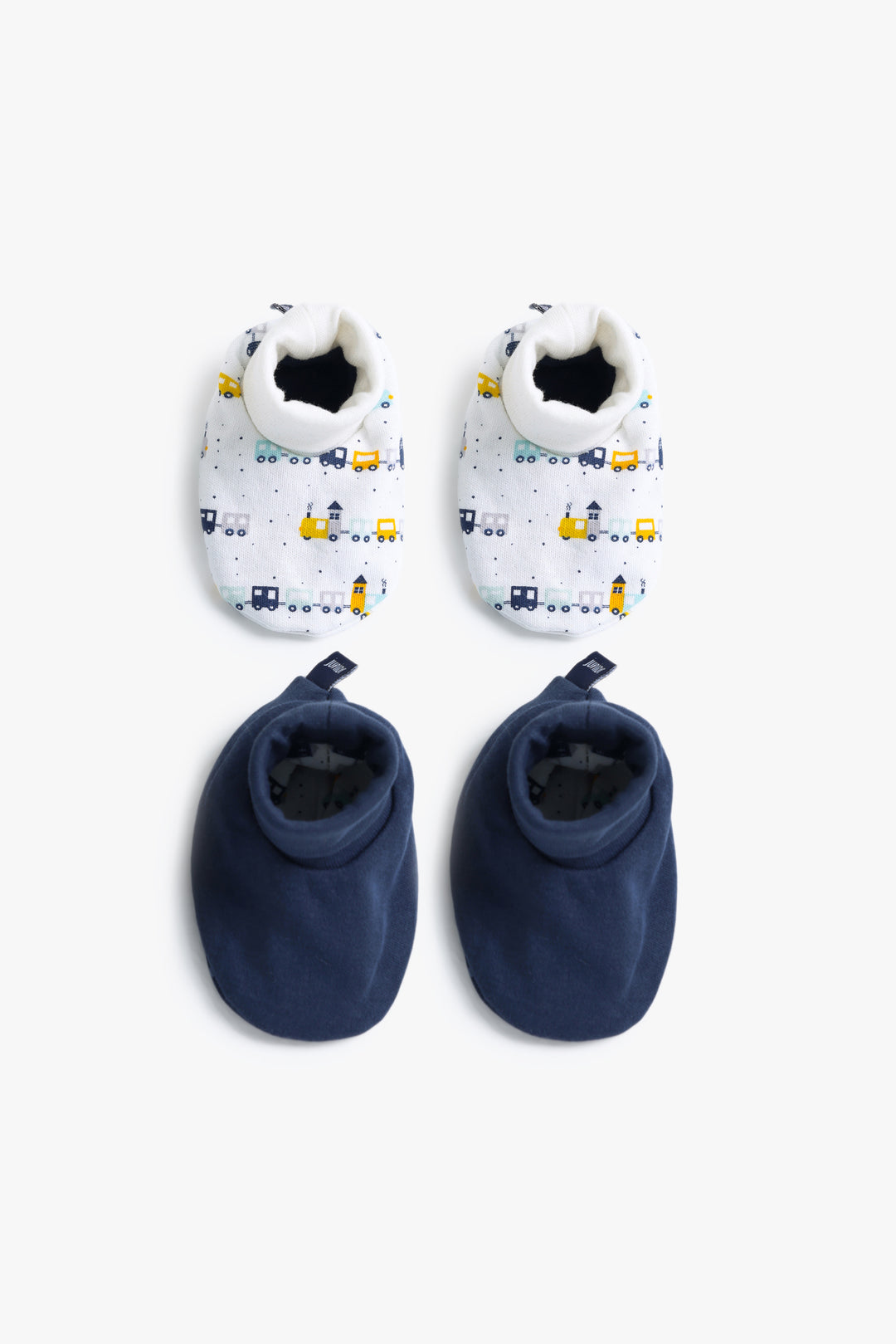 Baby Boys Train Home Slippers