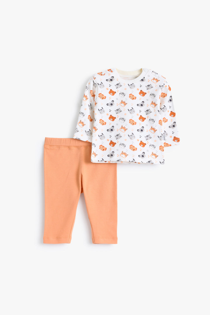 Baby Boys Zoo Pyjama Set