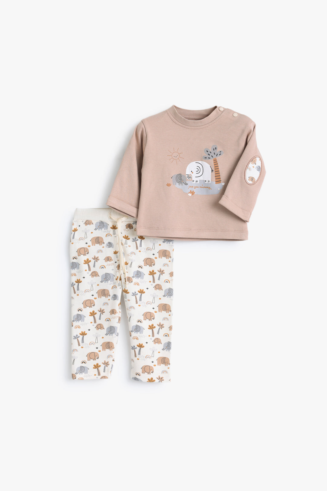 Baby Boys Baby Elephant Pyjama Set