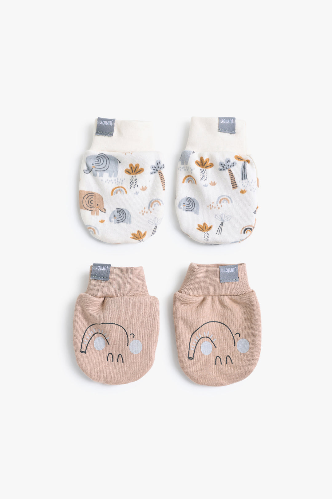 Baby Boys Baby Elephant Mittens