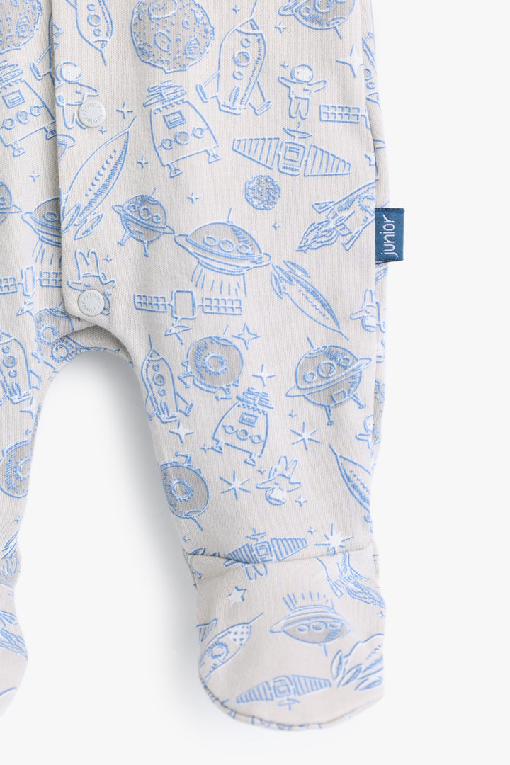 Baby Boys Space Friend Romper