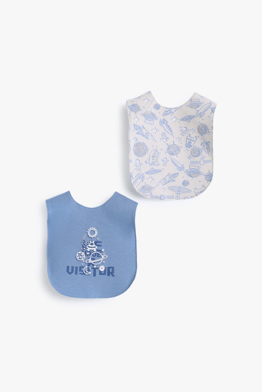 Baby Boys Space Friend Bib