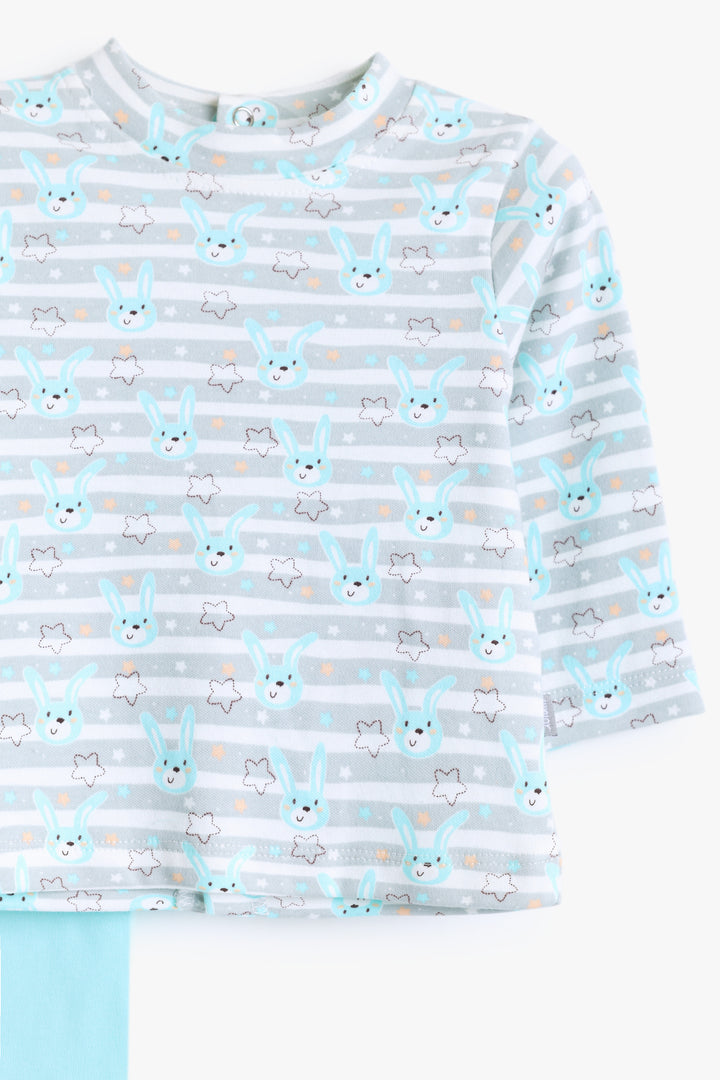 Baby Boys Mr Bunny Pyjama Set