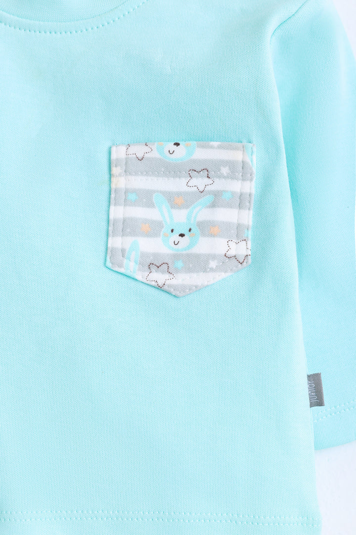 Baby Boys Mr Bunny Pyjama Set