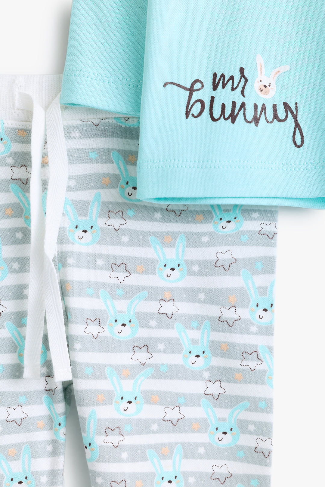 Baby Boys Mr Bunny Pyjama Set