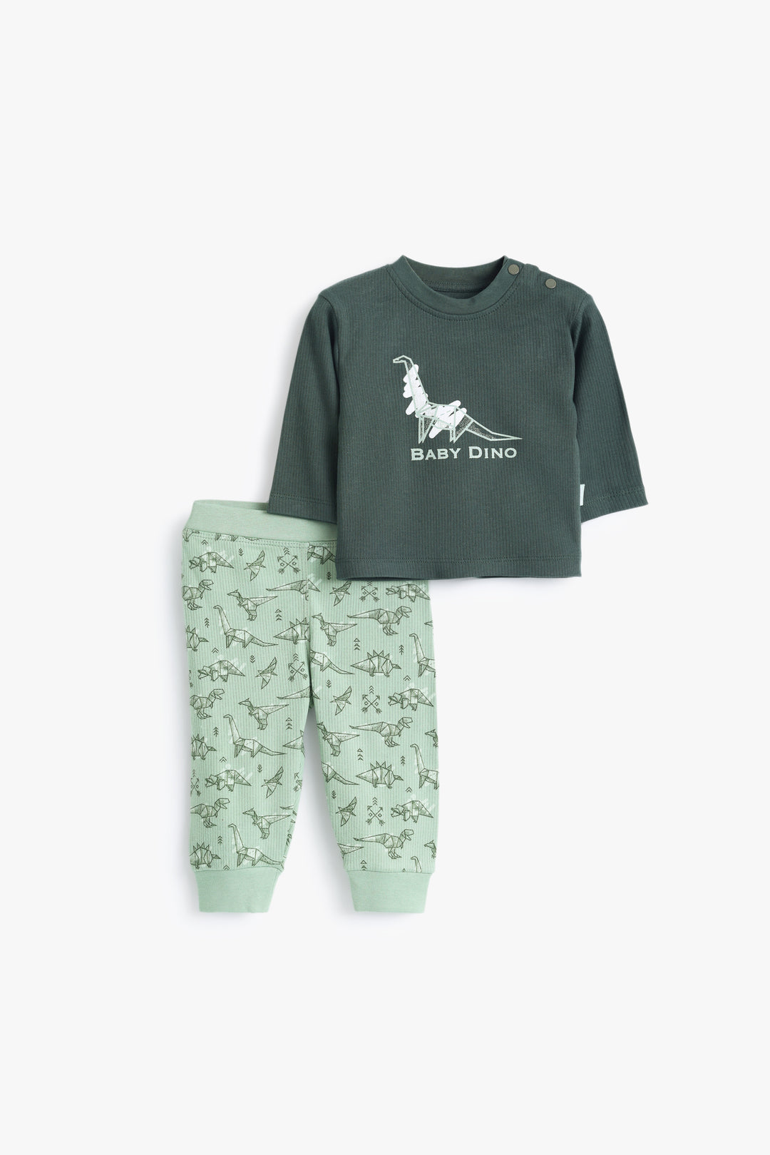 Baby Boys Baby Dino Pyjama Set