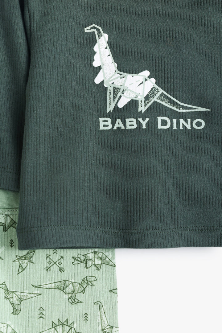 Baby Boys Baby Dino Pyjama Set