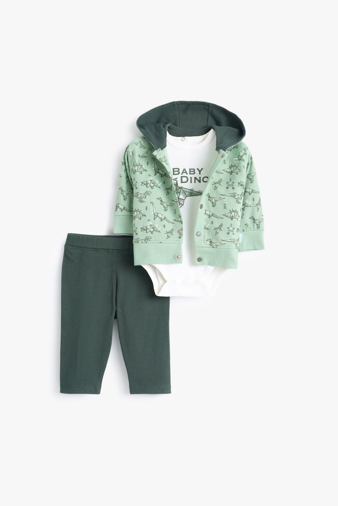 Baby Boys Baby Dino Pyjama Set