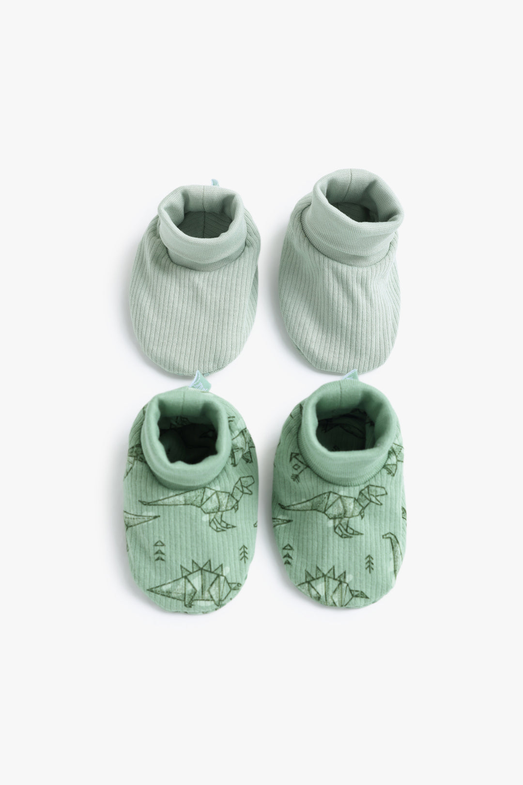 Baby Boys Baby Dino Home Slippers