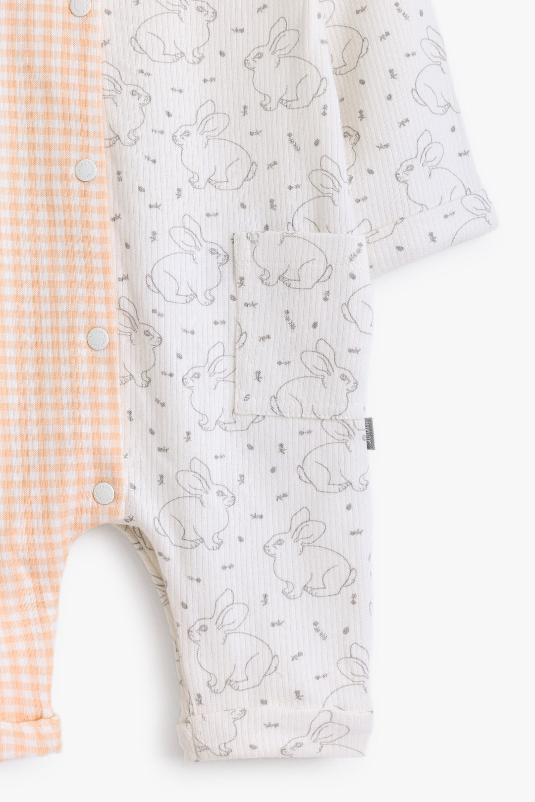 Baby Girls Hello Bunny Romper