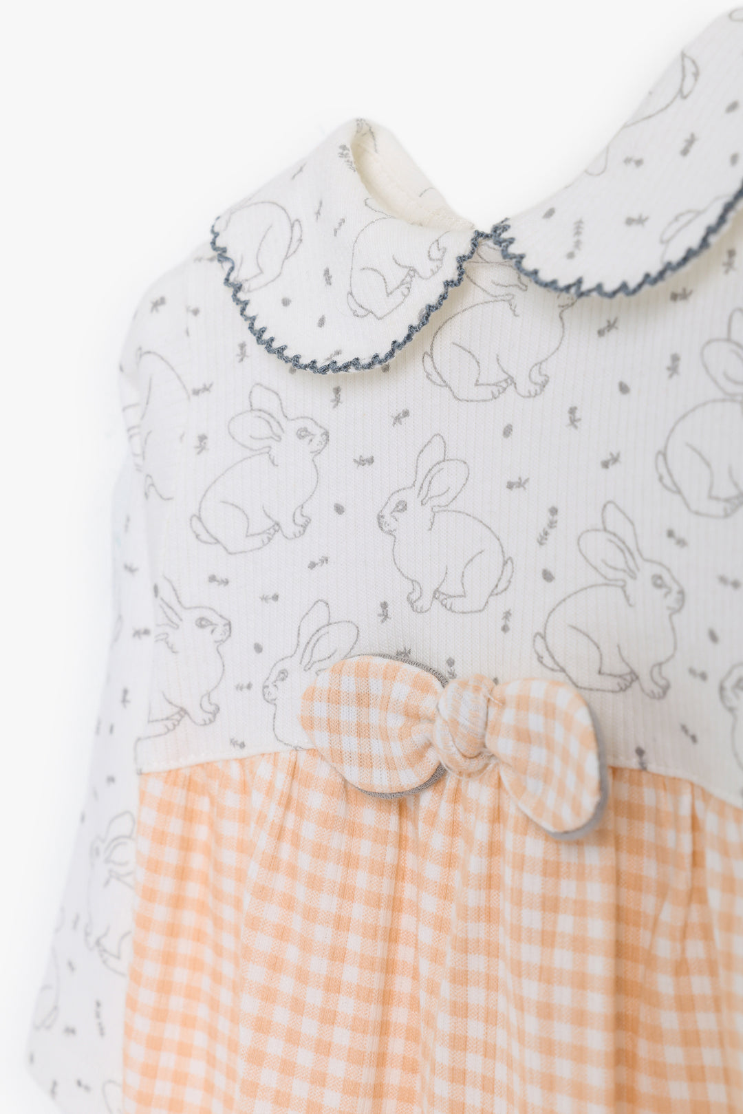 Baby Girls Hello Bunny Romper