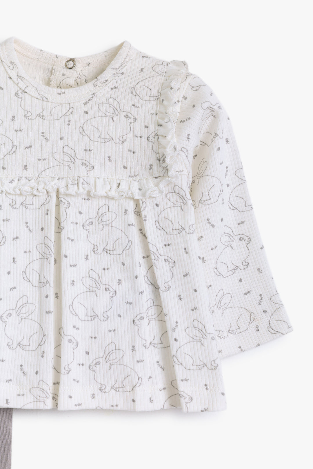 Baby Girls Hello Bunny Pyjama Set