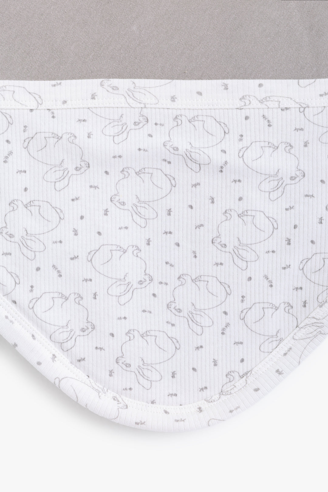 Baby Girls Hello Bunny Wrapper