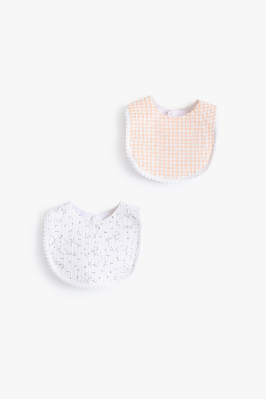 Baby Girls Hello Bunny Bib