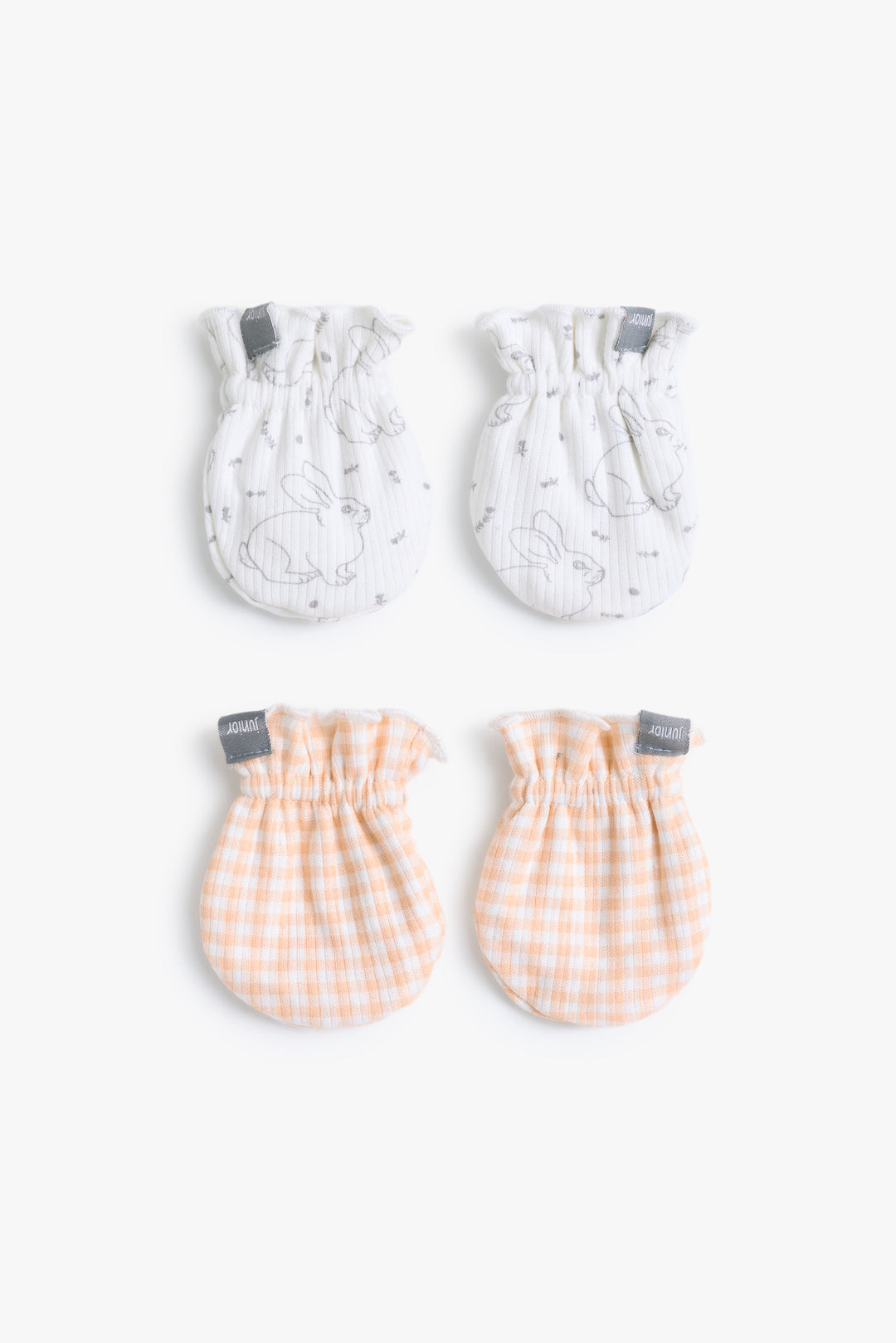 Baby Girls Hello Bunny Mittens
