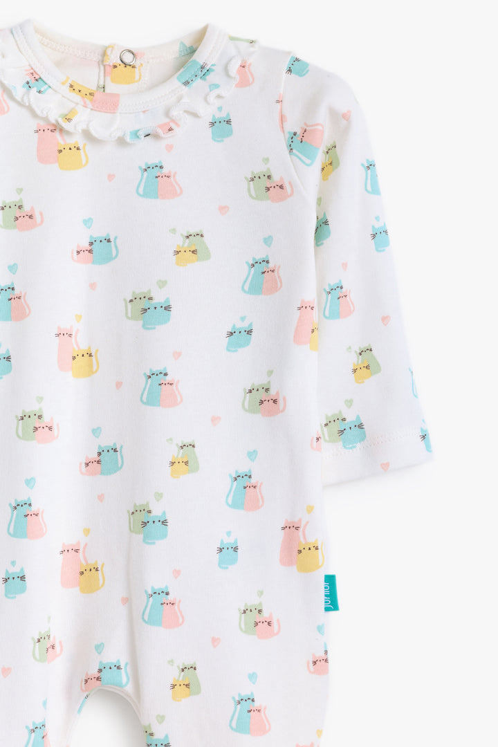 Baby Girls Lovely Cat Romper