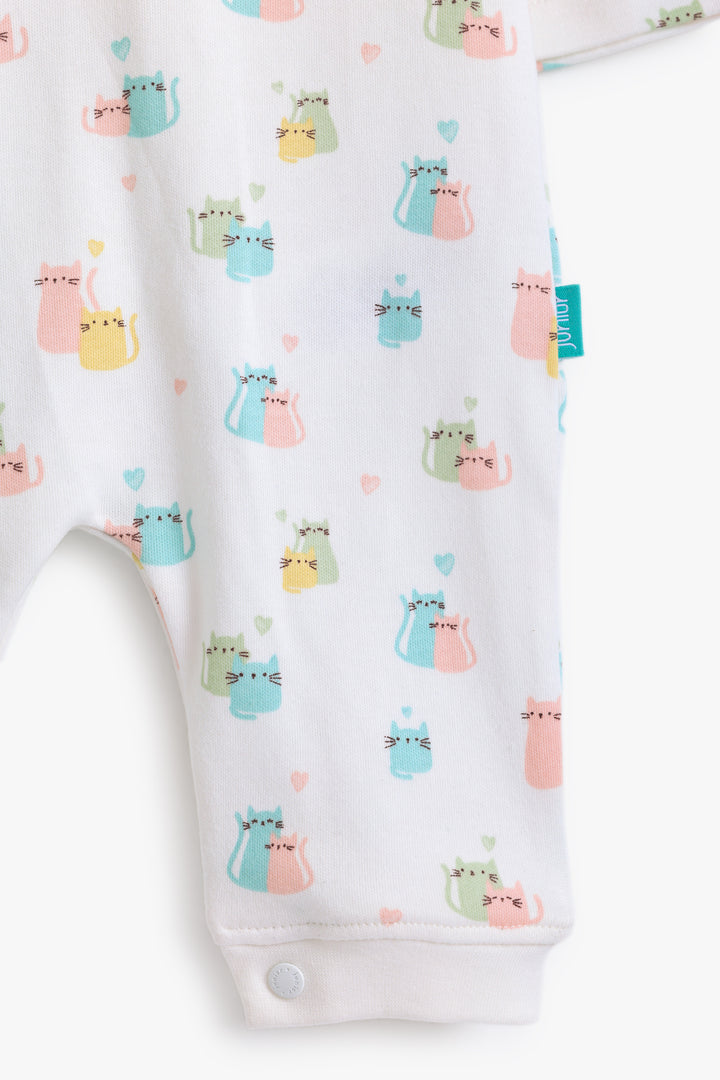 Baby Girls Lovely Cat Romper