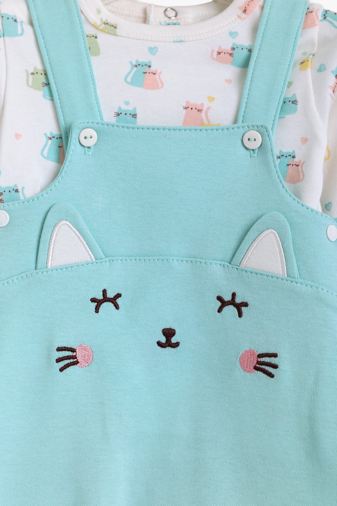 Baby Girls Lovely Cat Romper Set
