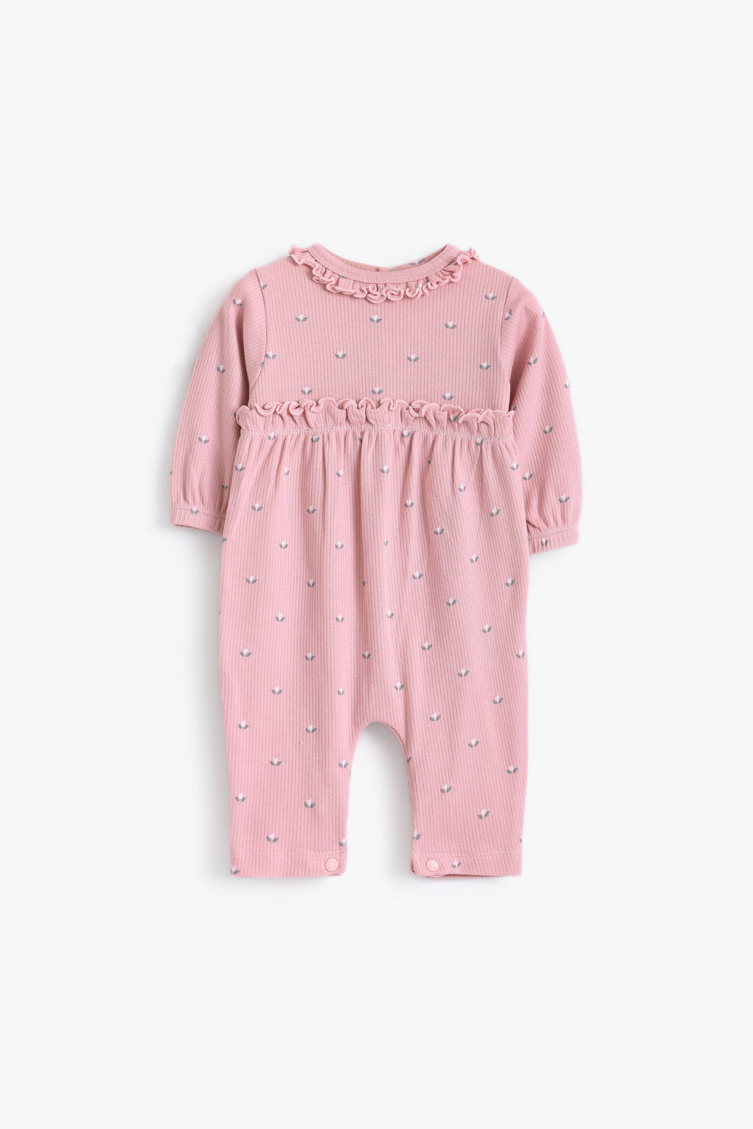 Baby Girls Rose Romper