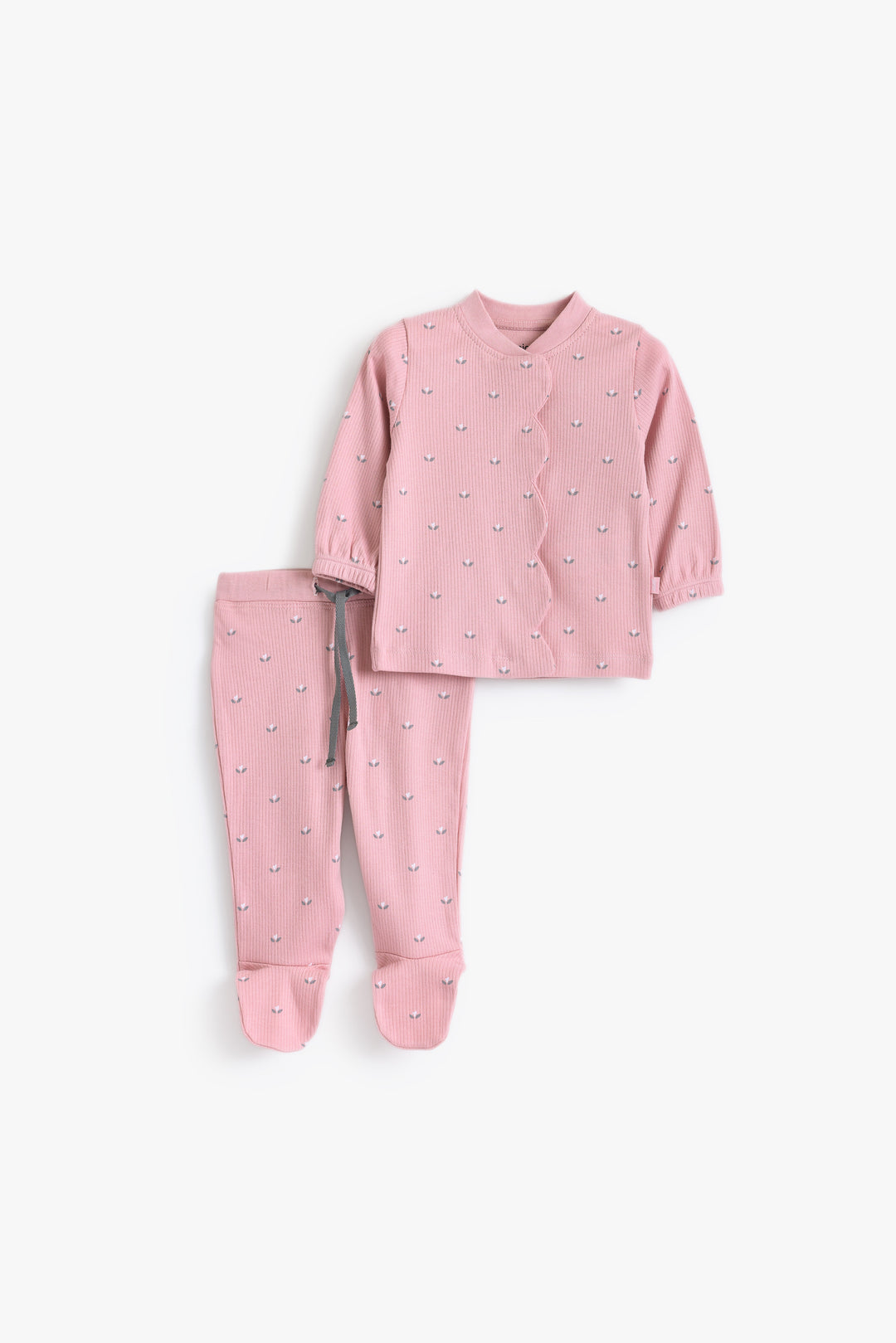 Baby Girls Rose Pyjama Set