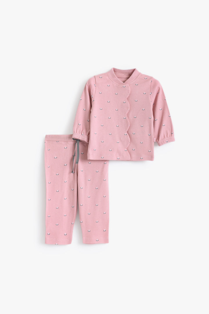 Baby Girls Rose Pyjama Set