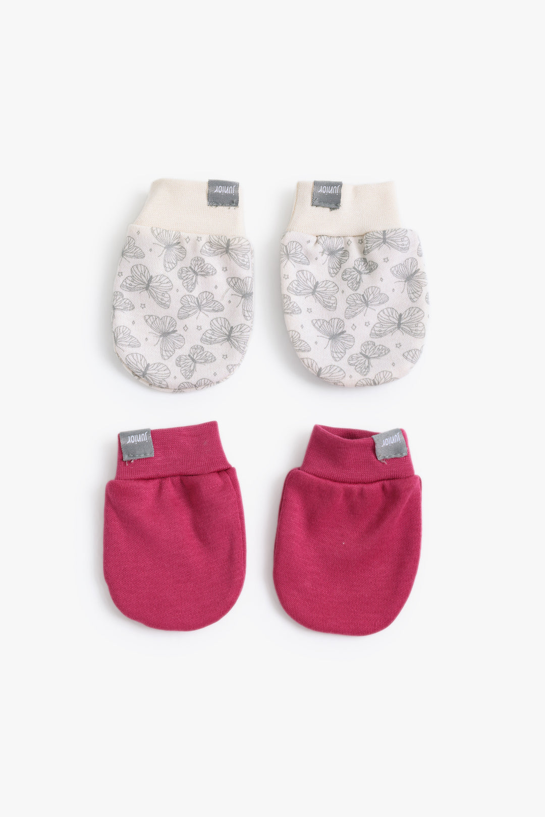 Baby Girls Butterfly Mittens