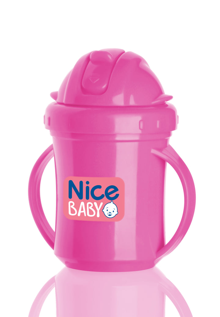 Nice baby cup with straw