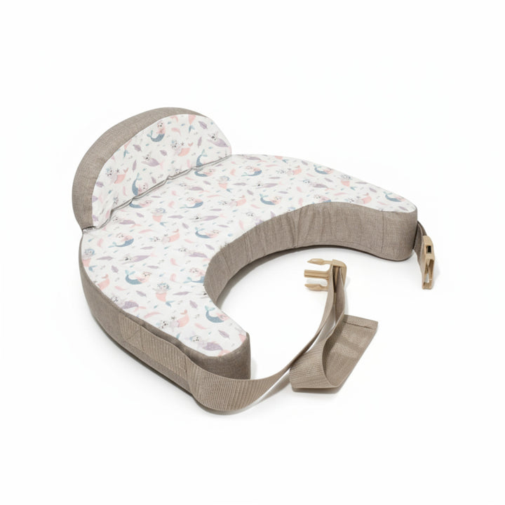 Pacifier Clip Satin Girl Dots