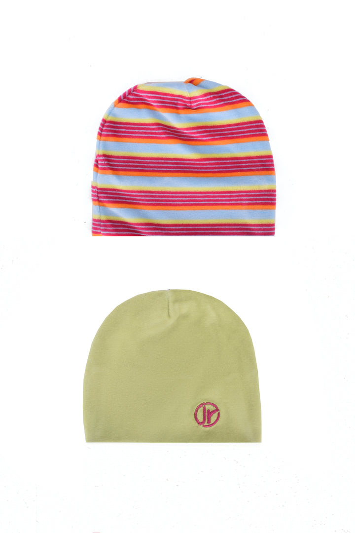 Strip Baby Hats Pack Of 2