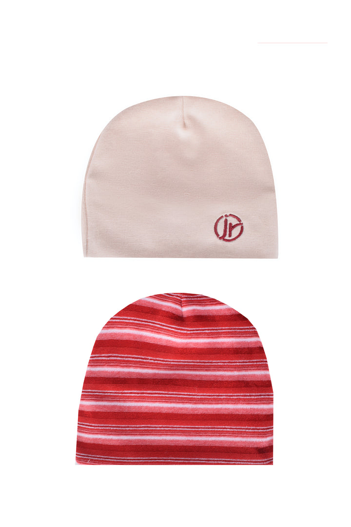 Strip Baby Hats Pack Of 2