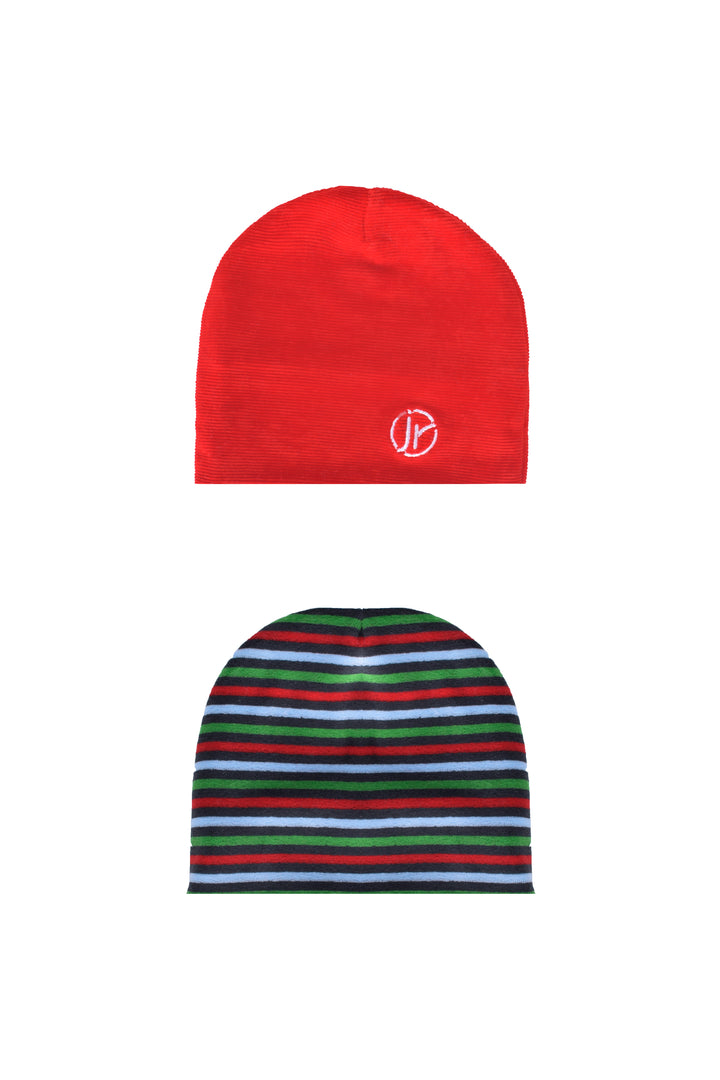 Strip Baby Hats Pack Of 2