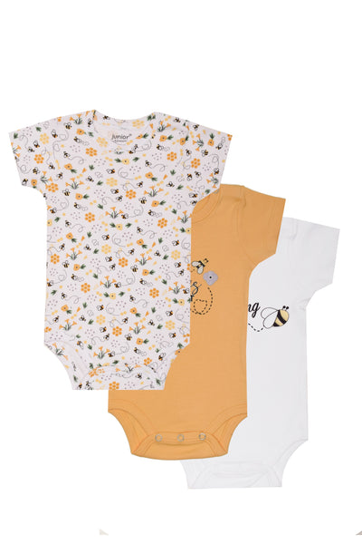 Baby Short Sleeve Bodysuit P/3