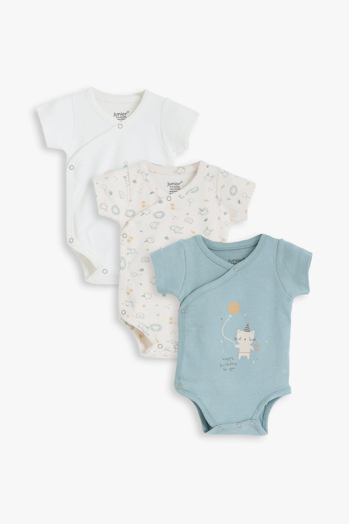 short Sleeve Kimono Pack of 3 ( 5305-14 )