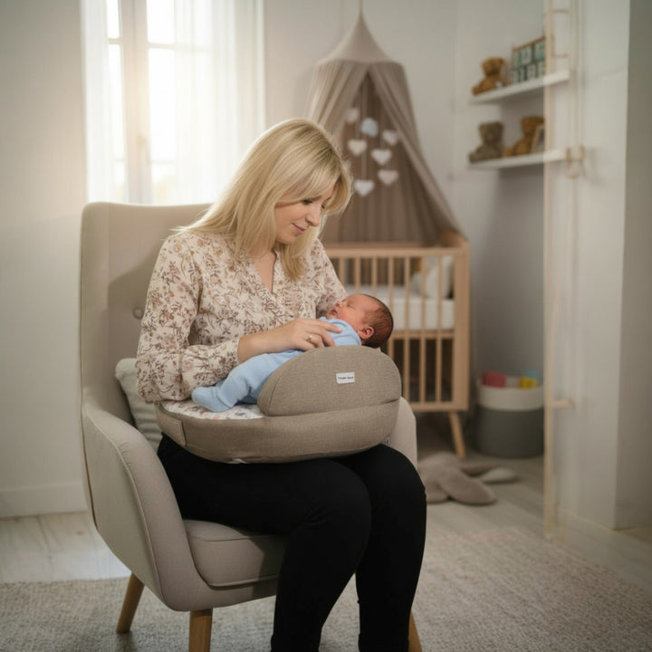 Pacifier Clip Satin Girl Dots