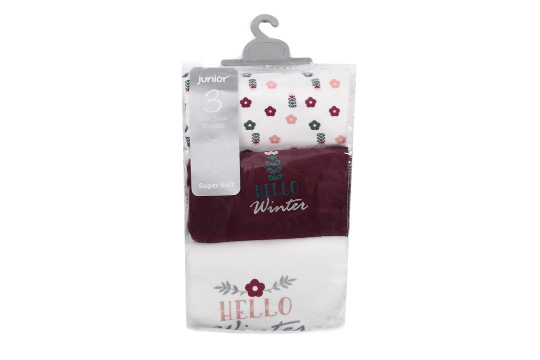 Baby Bodysuit Pack Of 3 6213-13