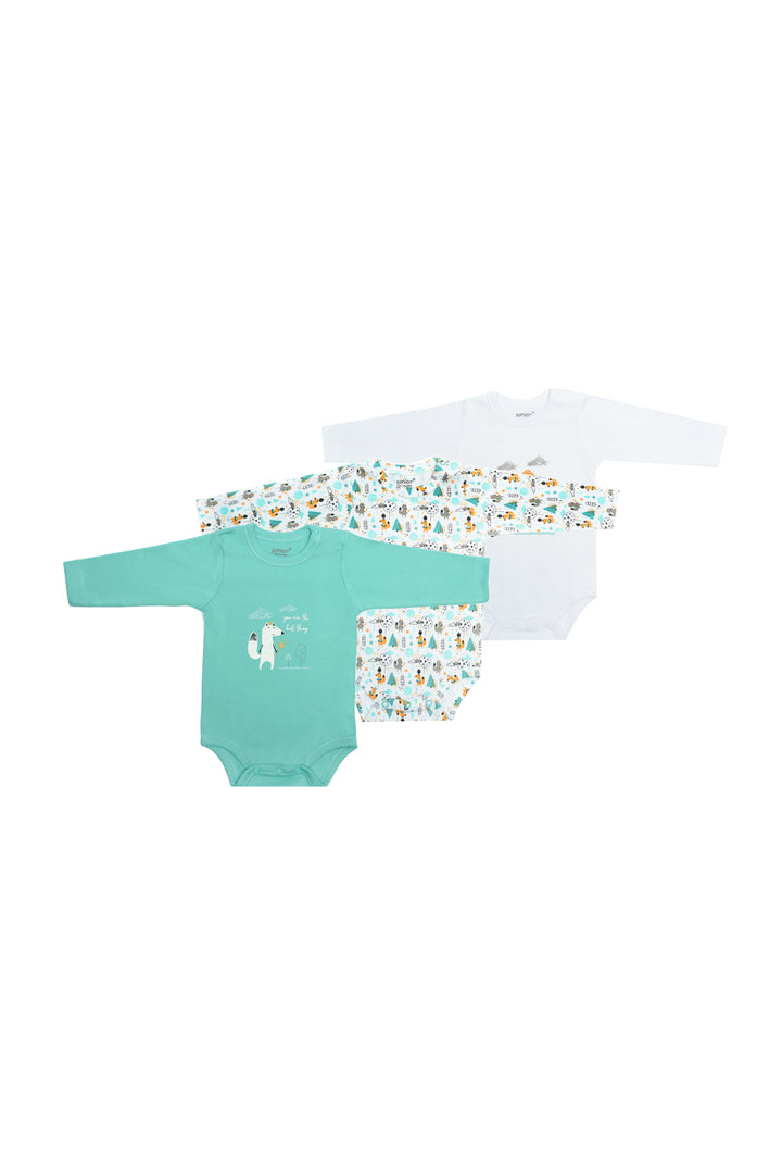 Baby Bodysuit Pack Of 3 6213-36