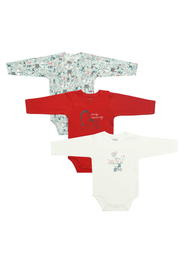 Baby Bodysuit Pack Of 3 6213-40